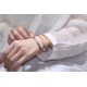 Catier Cartier Narrow Full Star Bracelet Three colors rose goldgoldsilver Imported material Leve collection Perpetual classic bracelet  Sincere representation   Love deep and strong symbol of beauty Exquisite workmanship