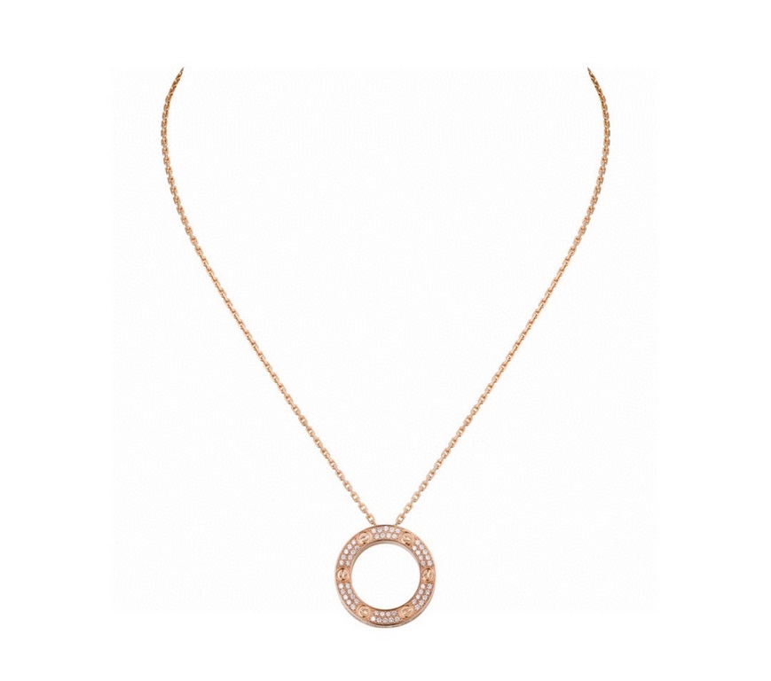 Cartier (Cartier) classic full of stars  necklace - Cartier LOVE series that is born for the vow of love, the classic screw logo seal the world's most beautiful sentiment.     Atmospheric fashion timeless classic models 