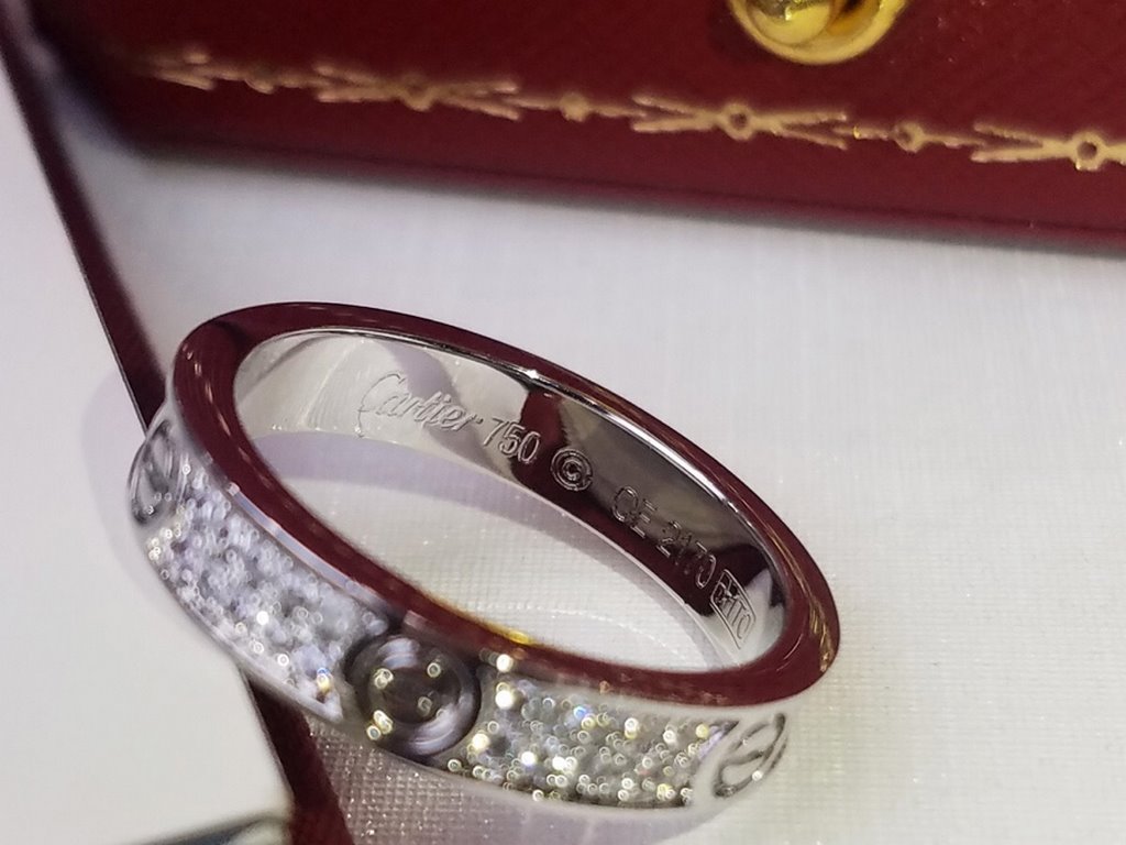 Cartier Cartier official website latest release    fire narrow version of the LOVE star ring more delicate ~ such a beautiful thing you must have #6789 yards #