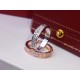 Cartier Cartier official website latest release    fire narrow version of the LOVE star ring more delicate ~ such a beautiful thing you must have #6789 yards #