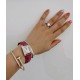 Cartier Cartier JUSTE UN CLOU Nail Series Full Diamond Nail Bracelet Imported from Germany made of sub-golden material Fine workmanship and flawlessness The highest level version of the full diamond nail bracelet on the 