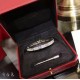 Size 16#17#18#19 Four size    Cartier Classic Model Collection Full Star Master Diamond Bracelet  Rose gold White gold Yellow gold Three color shipment  The industry's most sophisticated and complete Au 750 18K gold craf