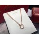 Cartier Cartier classic LOVE choker double necklace [lightning] original one to one customized, comparable to the real thing [embrace] high-end sub gold plating 18k gold craft  125