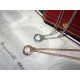 Cartier Cartier classic LOVE choker double necklace [lightning] original one to one customized, comparable to the real thing [embrace] high-end sub gold plating 18k gold craft  125