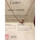 Top version Cartier Cartier necklace Love double ring pave diamond necklace double-sided with diamonds on one side of the screw word printing selected 18k gold-plated process counter version one to one must do with the t