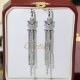 sold crazy star hot push models    Cartier Cartier jewelry sexy stereo SOLEIL fashion full diamond tassel panther earrings earrings shipping   stars with the same paragraph, beautiful and beautiful extreme   star co-bran