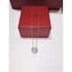 Cartier amulet   necklace, Naza same model, high-end customized  S925 sterling silver, micro-set full of diamonds, the original 11 end chain   the entire body of the sterling silver All heavy-duty fine manufacturing! Nec