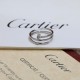 Generation level   [925 Cartier Cartier nails new double glossy ring   Cartier classic masterpiece, enduring  Legendary classics, has always been popular without much to say  Look at the workmanship to see the details to