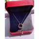 Wholesale price Three diamonds big cake necklaceLOVE series [color R] big cake necklace  very good with clothes, super atmospheric style [Zan R] never get tired of looking at, the more you look at the more love   two sid