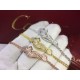 Luxury leopard head bracelet] Cartier Cartier [strong] 11 leopard full diamond bracelet shipping    Classic aristocratic model, luxury full diamonds caressing leopard design    Exclusive real shot   Sub-gold plating 18k 