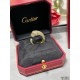 (Theme New Year rich) Cartier full diamond leopard ring   men and women, sterling silver leopard   couples models using 18K gold goods version out of the wax made into a finished product, so in addition to the difference