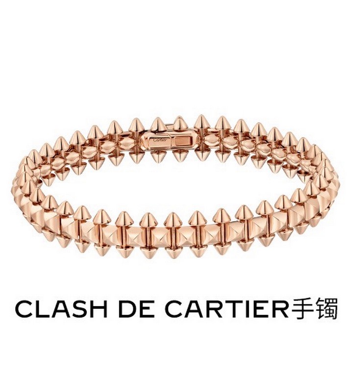 Cartier New version of the willow nail bracelet, the most popular one very personalized one. Eternal classic in recent years is very hot High-end V gold plating thick gold micro-setting material The same craftsmanship, n