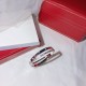 Cartier love new models 2 in 1   screws double ring cross bracelet   classic generous models, gift self wear elegant beauty to the ultimate     sub-gold material electroplated with 18K gold inlaid with imported simulatio