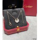 V gold plated 1.0 micron gold . Cartier CNC amulet necklace, Amulette de Cartier jewelry, the most customized one in real gold! With a variety of different guardian stones to convey strong emotions, it is like an amulet,