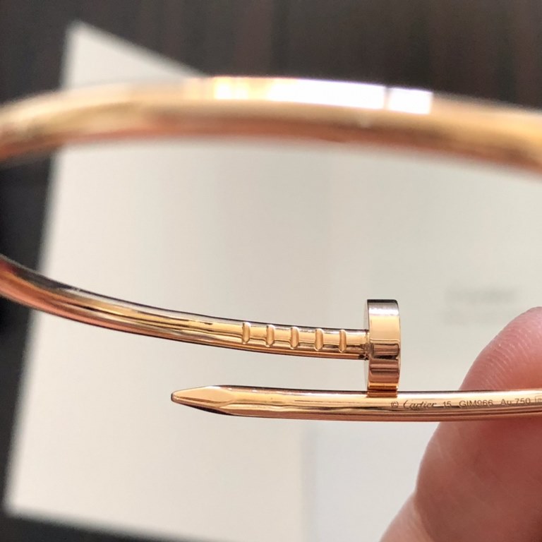 Hollow spring tube Cartier new narrow version of the nail bracelet, to meet your nail dream counter Cartier China line exclusive debut of the main push explosive models narrow version of the good delicate said hand fine 