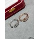 V gold plated mimic gold code 5678. cartier CNC fine version light gold leopard ring   super dominant leopard ring! Unisex, Leopard   Couple's model, Electroplated 18K mimic gold Plus each product teacher carved and engr