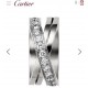 Flame All celebrities and fashionistas the same Cartier Cartier Etincelle De Collection Cross Diamonds Ring 925 sterling silver imported from Germany micro-set with high carbon diamonds one to one craftsmanship original 