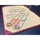 Cartier Cartier double ring necklace, top build high-end customization, the counter original version of the same, sub gold micro-set full of diamonds necklace, the master of the superb inlay work, the original logo origi