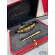 V gold plated 1.0 imitation gold CNC high definition Cartier wide glossy LOVE bracelet   High-grade craftsmanship Nail bit polished treatment Screwdriver opening design  90 degrees to screw the screws  Z out of the head 