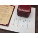 Cartier Cartier Classic Double Ring Tassel Stud Earrings   Classic Atmosphere Haute Couture Look at the details to see the craftsmanship High-end customized Sub-gold plating 18k gold micro-set with imported zirconia diam