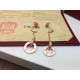 Cartier Cartier Classic Double Ring Tassel Stud Earrings   Classic Atmosphere Haute Couture Look at the details to see the craftsmanship High-end customized Sub-gold plating 18k gold micro-set with imported zirconia diam