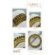 V gold plated 1.0 imitation gold code 678 Pair Edition Cartier CNC Double Row Bullet Ring   The most popular one ring     The two sides of the small willow nails can be free to sway, very personalized one. Eternal classi