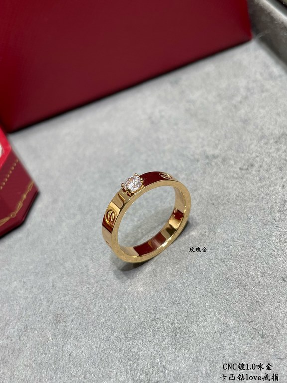 V gold material Size 678 . Cartier CNC Convex Diamond Love Nail Ring   Convex diamonds are more sparkling, the most popular one ring     Eternal classic In recent years it is very hot High-end, high carbon diamonds micro