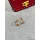 V gold material Narrow version. Size 5678 in rose gold. Cartier CNC Narrow English Ring   One of the most popular rings     Timeless classic Very hot in recent years High-end High-carbon diamonds in micro-setting materia