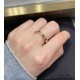 V gold material Narrow version. Size 5678 in rose gold. Cartier CNC Narrow English Ring   One of the most popular rings     Timeless classic Very hot in recent years High-end High-carbon diamonds in micro-setting materia