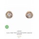 item batch ear batch  Cartier Cartier Tricolor solitaire diamond   earrings   Trinity de cartier series High-end customization Advanced color separation plating craft exquisite top s925 sterling silver material does not 