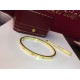 Cartier Cartier official website latest release    fire narrow version of the LOVE bracelet   imported gold plating 18k rose gold  white gold high-end customized without diamonds paragraph screws bracelet       top craft