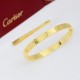 CNC version   Cartier classic diamond-free love bracelet, years of word-of-mouth models. The use of sub-gold material plating 18K gold thick gold does not fade Original CNC machine cutting process! Special promise the de