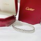 Cartier New version of the willow nail bracelet, the most popular one very personalized one. Eternal classic in recent years is very hot High-end V gold plating thick gold micro-setting material The same craftsmanship, n