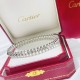 Cartier New version of the willow nail bracelet, the most popular one very personalized one. Eternal classic in recent years is very hot High-end V gold plating thick gold micro-setting material The same craftsmanship, n