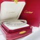 Cartier New version of the willow nail bracelet, the most popular one very personalized one. Eternal classic in recent years is very hot High-end V gold plating thick gold micro-setting material The same craftsmanship, n