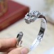 Cartier Spotted Fancy Diamond Leopard Bracelet Set with 360! Round brilliant diamonds. Emerald, Onyx   The cheetah - as Cartier's iconic animal figure - first appeared in 1914. Louis Cartier was the first to use the chee