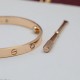 CNC version of the wide version of the four diamonds Cartier classic 4 diamonds love bracelet, many years of word of mouth models. Electroplated 18K gold thick gold does not fade Original CNC machine cutting process! Spe