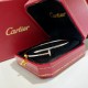 Counter newest Fire pop Stretch thin version Cartier Cartier Juste un Clou studded series head and tail with diamonds bracelet The texture is really good! Quality bar drop 925 sterling silver material plating 18 platinum