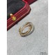 V gold material Yardage 678. cartier three ring with diamonds ring   manually a   ring embracing inlay Perfect interpretation of symmetrical aesthetics Elegant and generous. The ring support Smooth ring arm Wear a high d