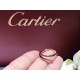 Cartier new nail ring, S925 sterling silver fine version, men and women couples models, opening design does not distinguish between the size, simple and versatile models, Luhan star with models, ring item number L32.