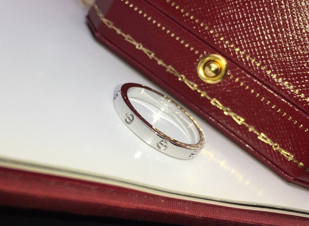 New Screw Ring]  Cartier Cartier    Narrow LOVE Screw Ring ~ Narrower design more delicate and elegant   Such a beautiful thing you must have   #678 yards#