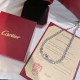 Cartier Cartier 11 Leopard full of diamonds Edition Necklace Shipping Classic aristocratic model, luxury full of diamonds caressing leopard design Exclusive real shot   Heavy industry to create a perfect replica Imported