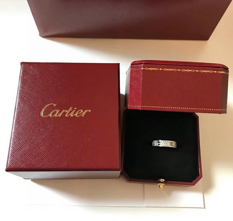 Rings[Seiko version] Cartier Classic Collection Black Nail Fancy Star Ring The industry's most cutting-edge and most complete Au 750 18K gold craftsmanship German imported materials engraving details perfect genuine type