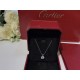 Cartier classic pop single diamond collarbone chain necklace, s925 silver, daily versatile! Classic fashion! Necklace item number