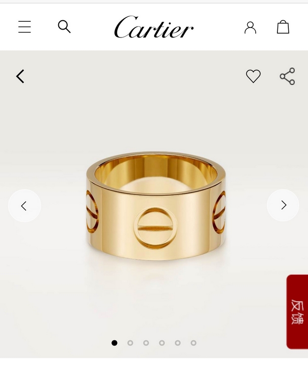 [OEM Grade] Cartier Cartier 22 years new wide version screw print ring The highest version in the market CNC process k gold version Super high-end Imported s925 sterling silver material electroplated with imitation gold 