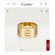 [OEM Grade] Cartier Cartier 22 years new wide version screw print ring The highest version in the market CNC process k gold version Super high-end Imported s925 sterling silver material electroplated with imitation gold 