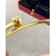 Cartier Juste un Clou studded braceletDiamond-free stud bracelet CNC version in yellow gold.The Cartier Juste un Clou bangle is a classic that needs no introduction Simple, charming and individual.While maintaining the p