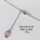 Hot   Cartier full diamond studded necklace. Meng Ziyi's same model, super star netroots wear! There must be a reason for it to be a big hit! The nail shape is full of personality, fashion trend, define yourself! Simple 