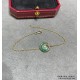 V gold plated 1.0 imitation gold Cartier natural malachite amulet bracelet, Amulette de Cartier jewelry, the most customized one in real gold! With a variety of different guardian stones to convey strong emotions, it is 