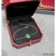 V gold plated 1.0 imitation gold Cartier natural malachite amulet bracelet, Amulette de Cartier jewelry, the most customized one in real gold! With a variety of different guardian stones to convey strong emotions, it is 